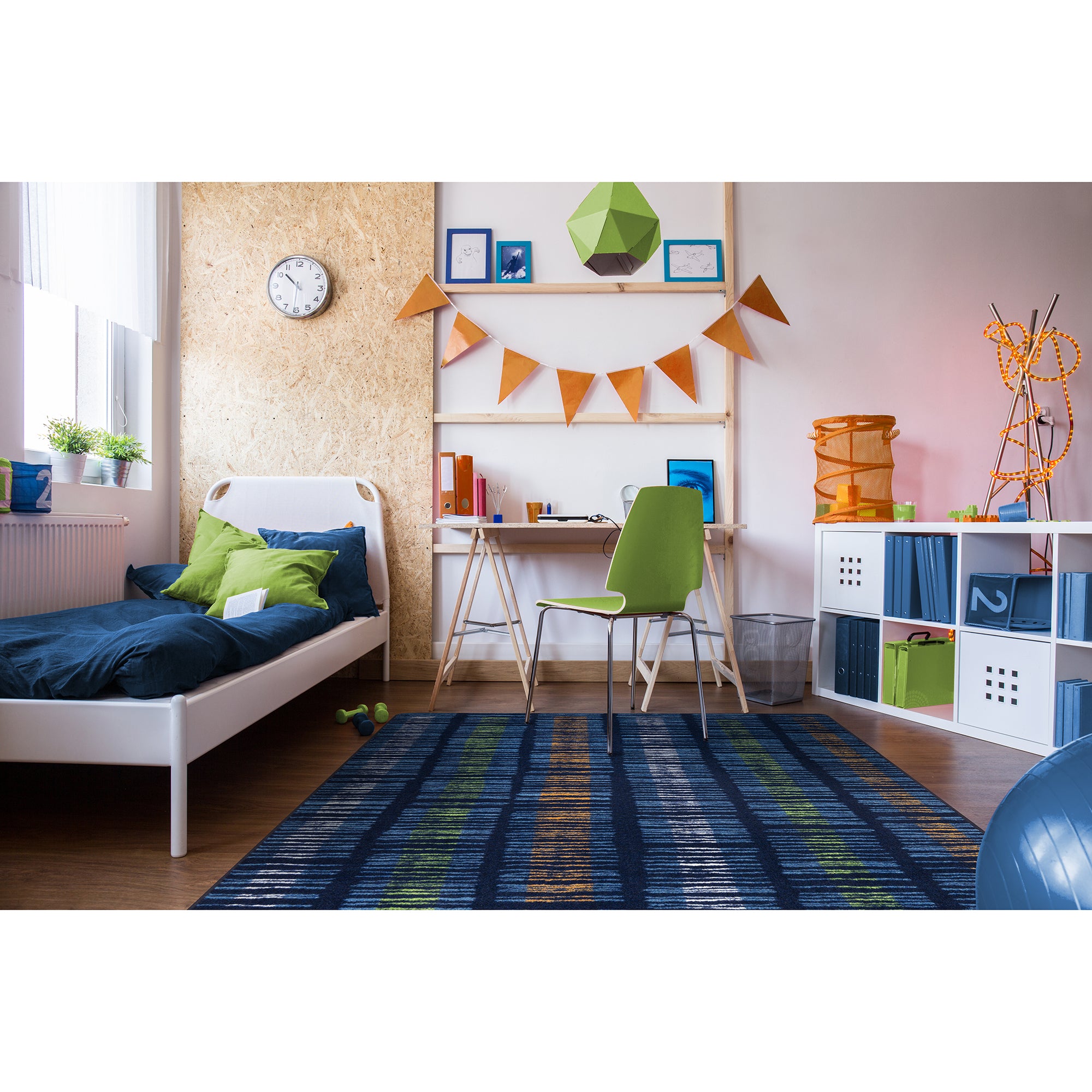 Verve 7'8" x 10'9" area rug in color Citrus