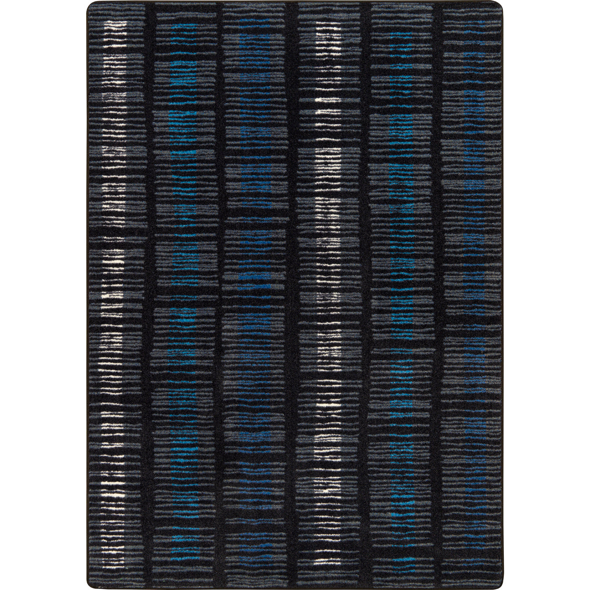 Verve 3'10" x 5'4" area rug in color Sapphire