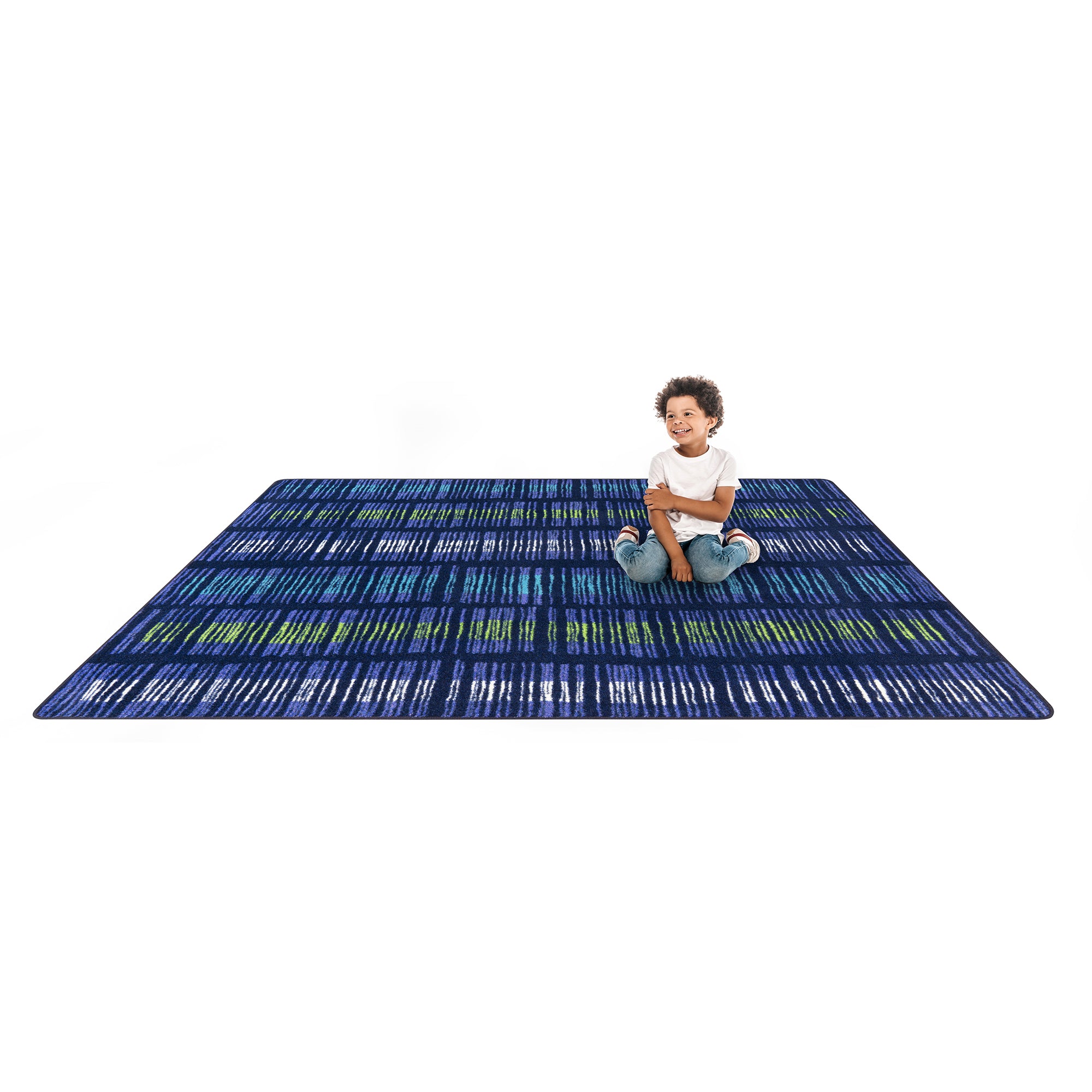 Verve 5'4" x 7'8" area rug in color Violet