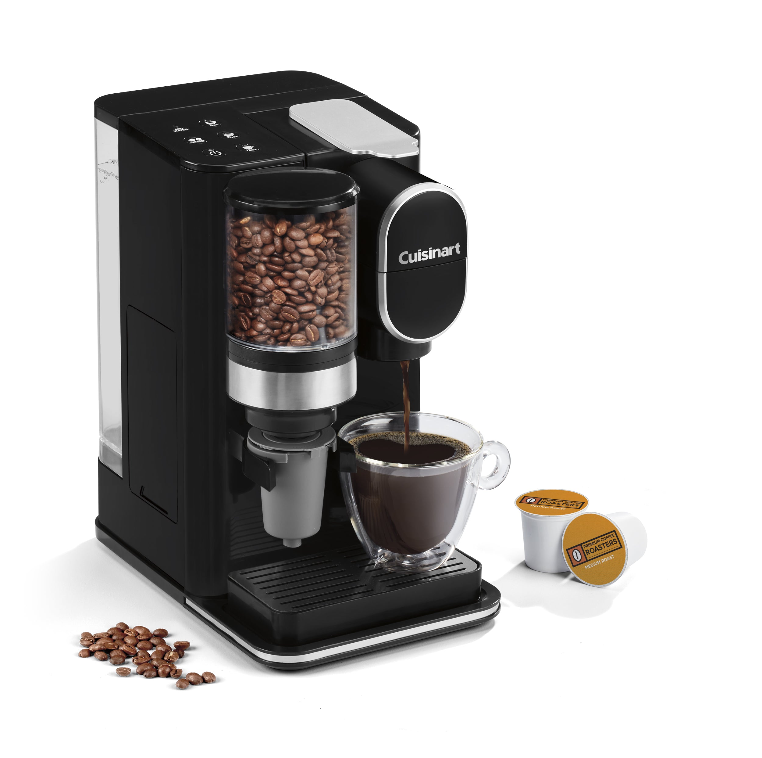 Grind & Brew Single-Serve Coffee Maker - Black