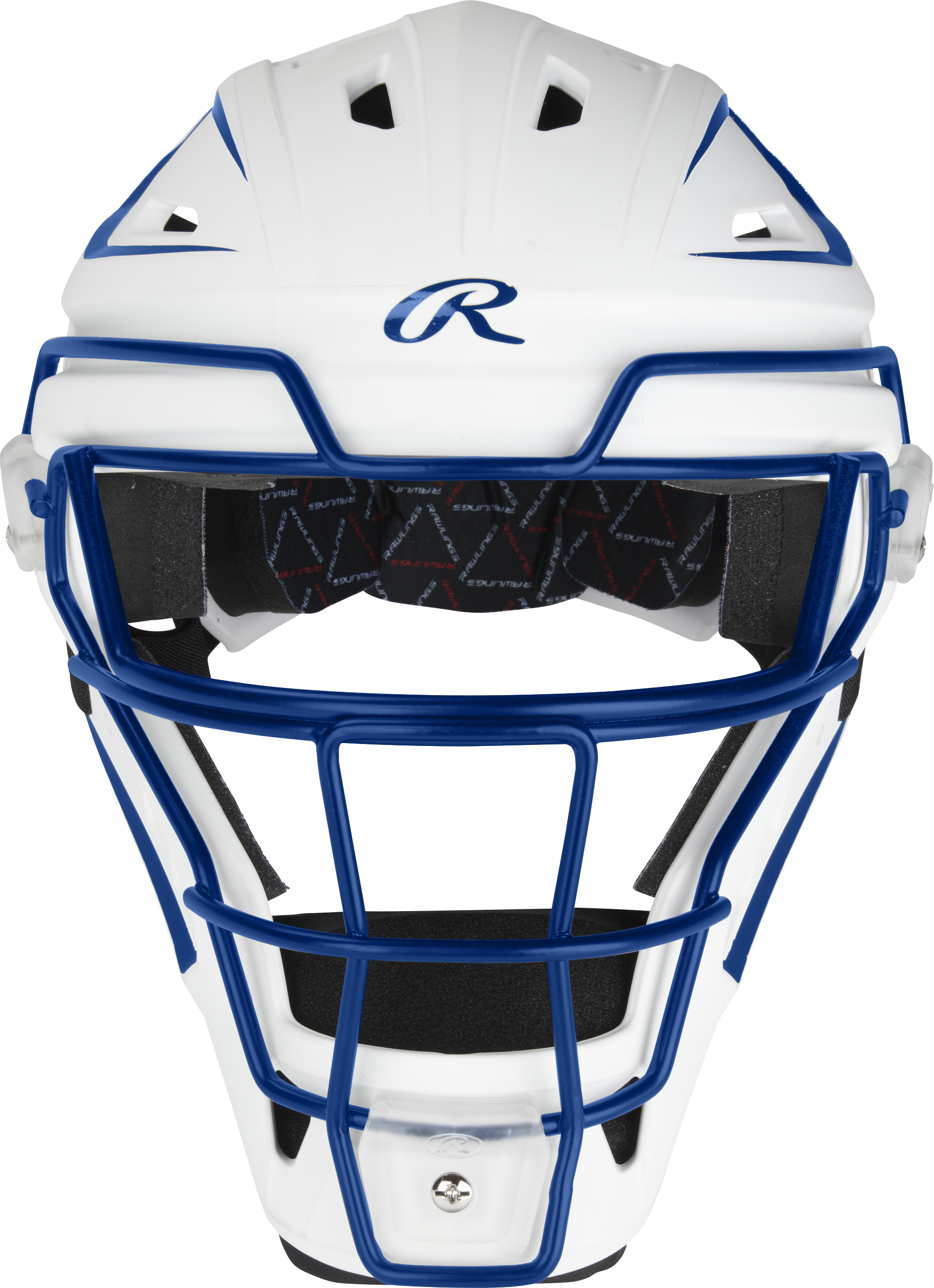 Rawlings Velo 2.0 Series Softball Medium Catchers Set - Royal/White
