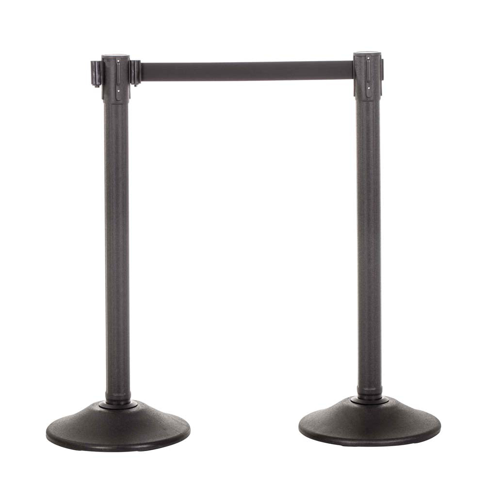 Black post and 11' Black Belt ‐ 2 pack