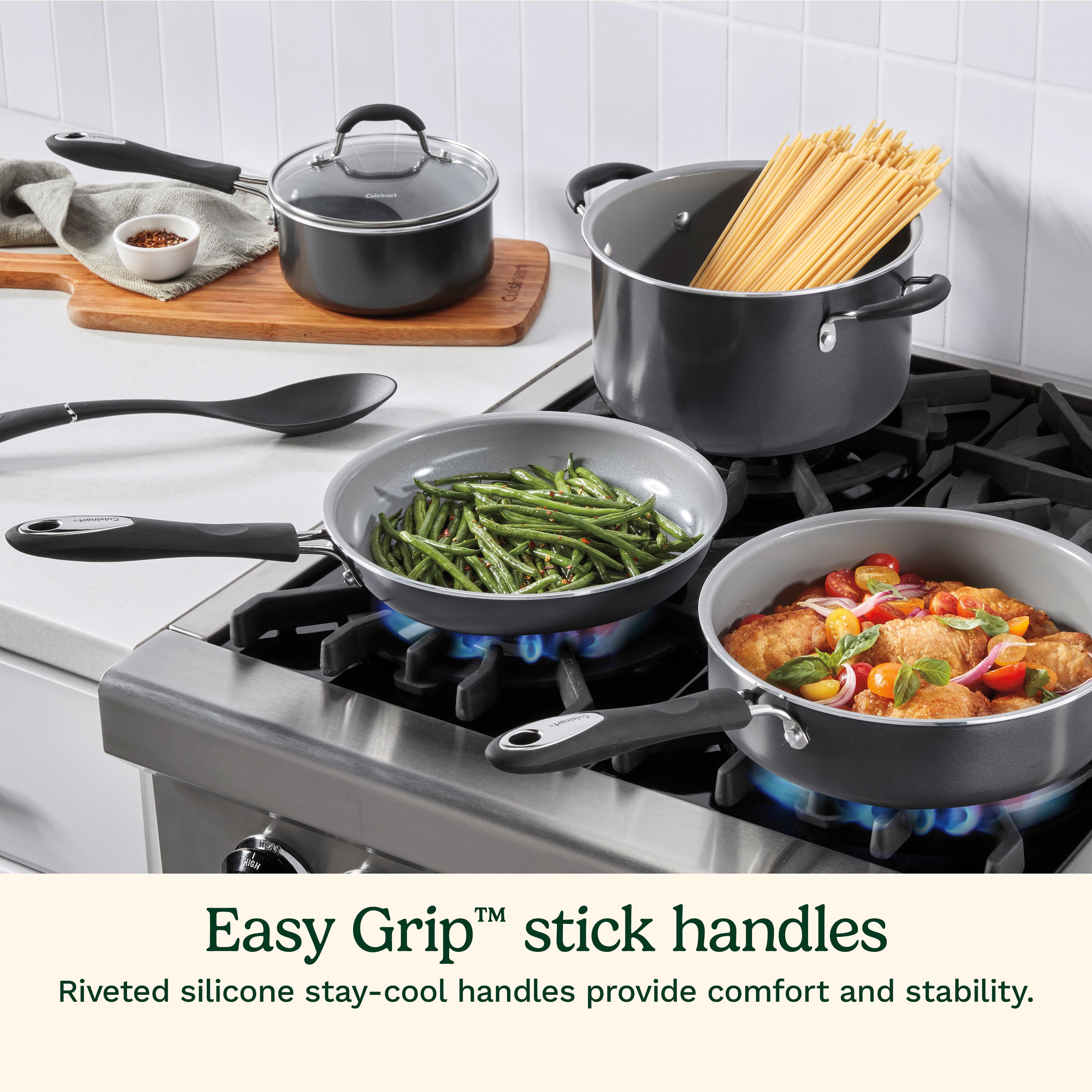 11-Pc Advantage® Ceramic Nonstick Set