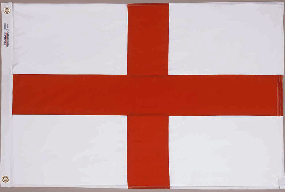 3X5 FT NYL-GLO ST GEORGE CROSS
