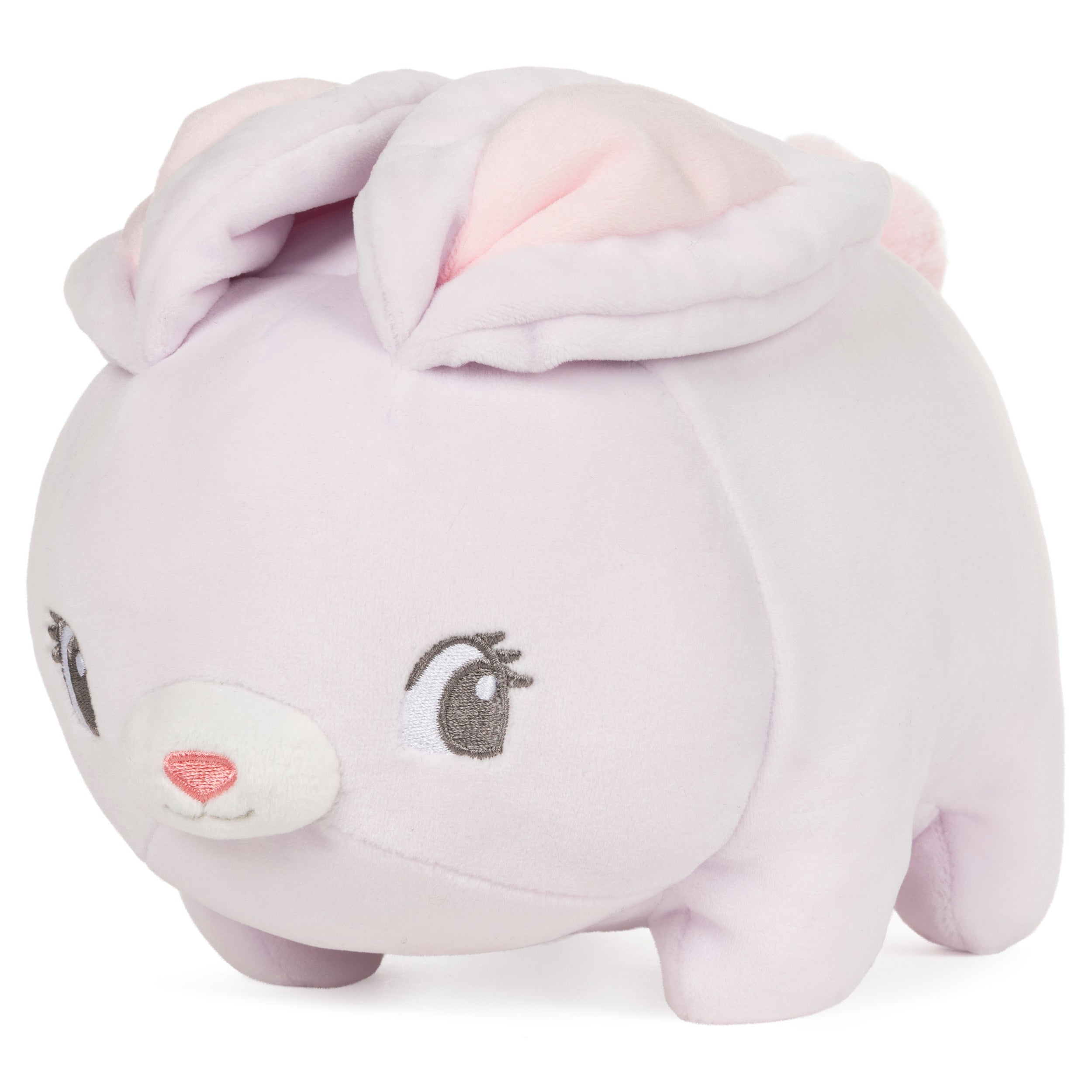 GUND Glow Bops BunBop Bunny Stuffed Animal, Touch Activated Glow in the Dark LED Plush Toy, Squishy Toy for Ages 3 and Up, 8”