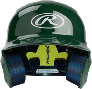 Rawlings Mach Gloss Senior Baseball Helmet - Dark Green