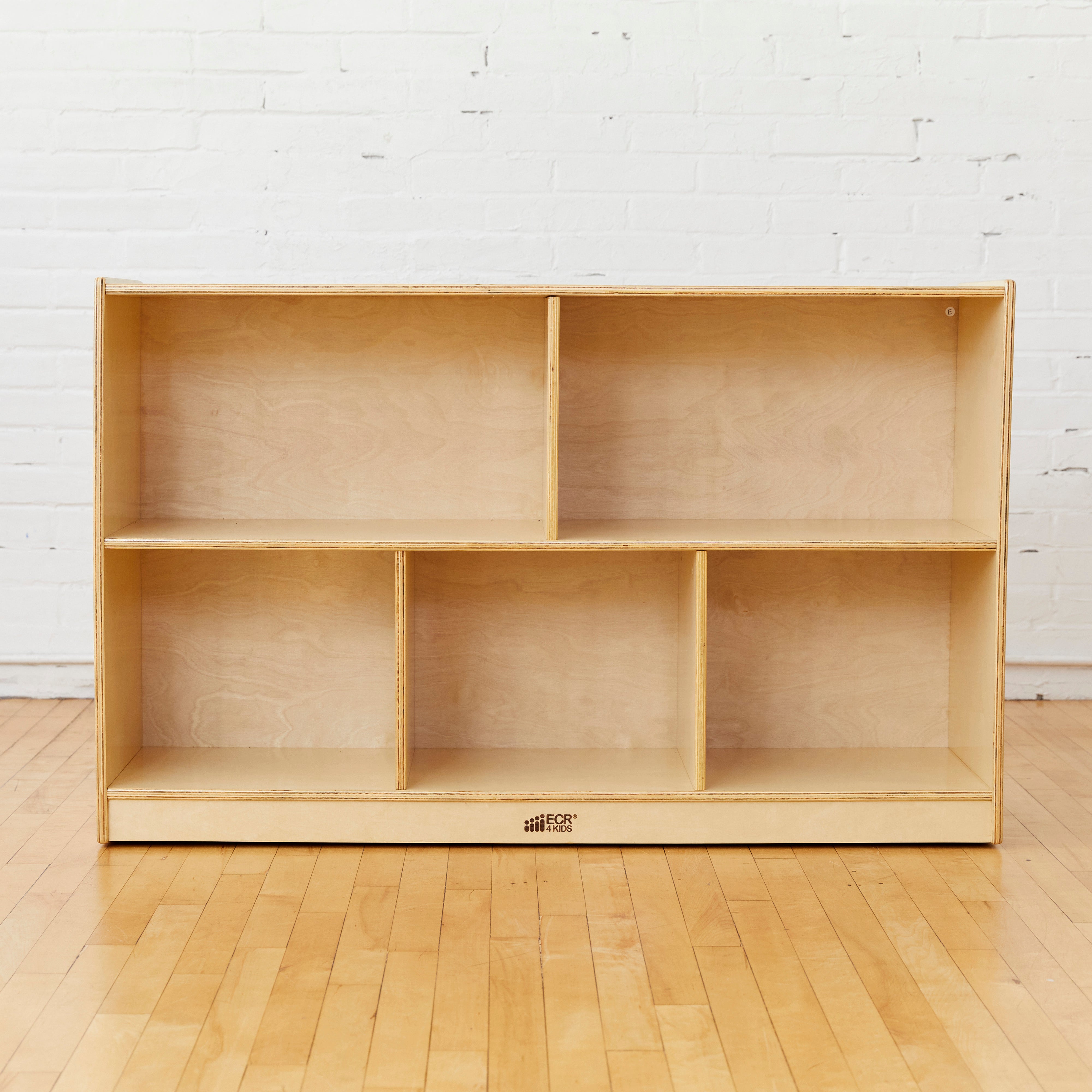 5-Compartment Storage Cabinet 30in H - Natural