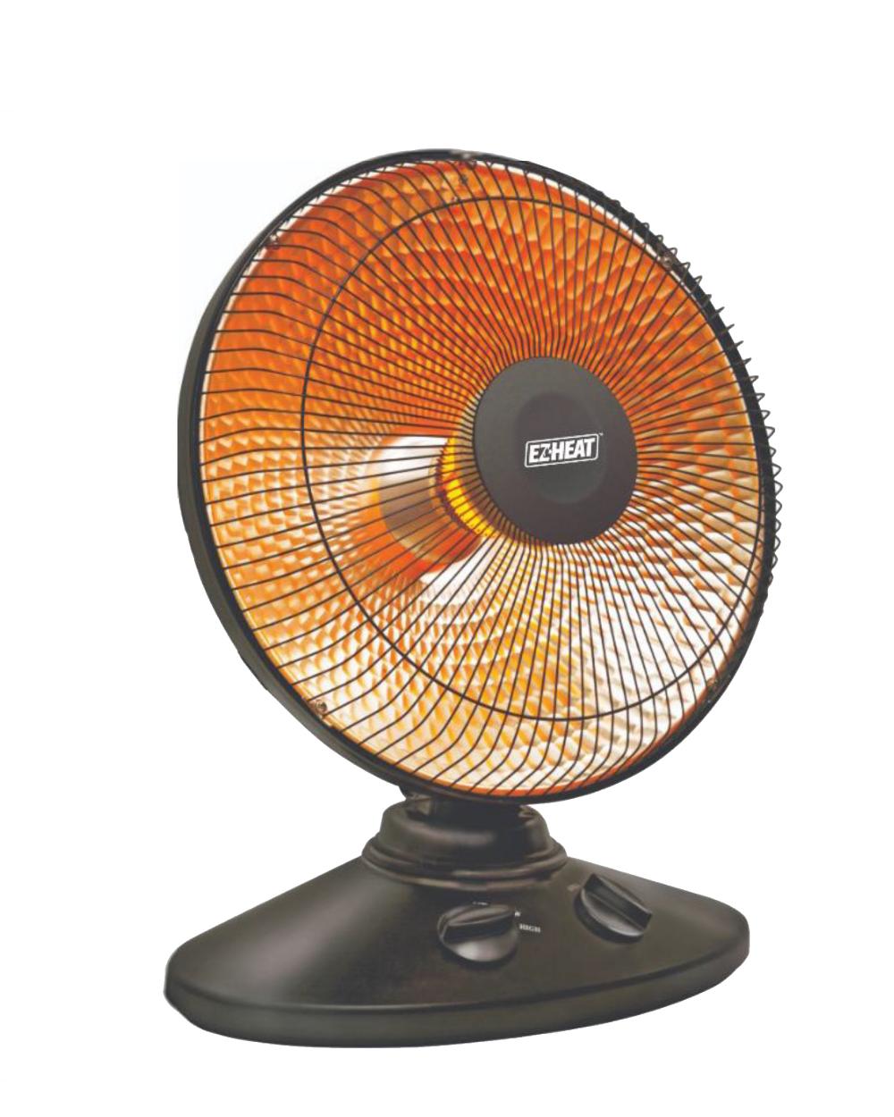 EZ Heat EZ Heat 32565 Oscillating Parabolic Dish Heater, 1000 Watt