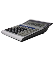 12 Digit Executive Financial Desktop Calculator with Loan Wizard