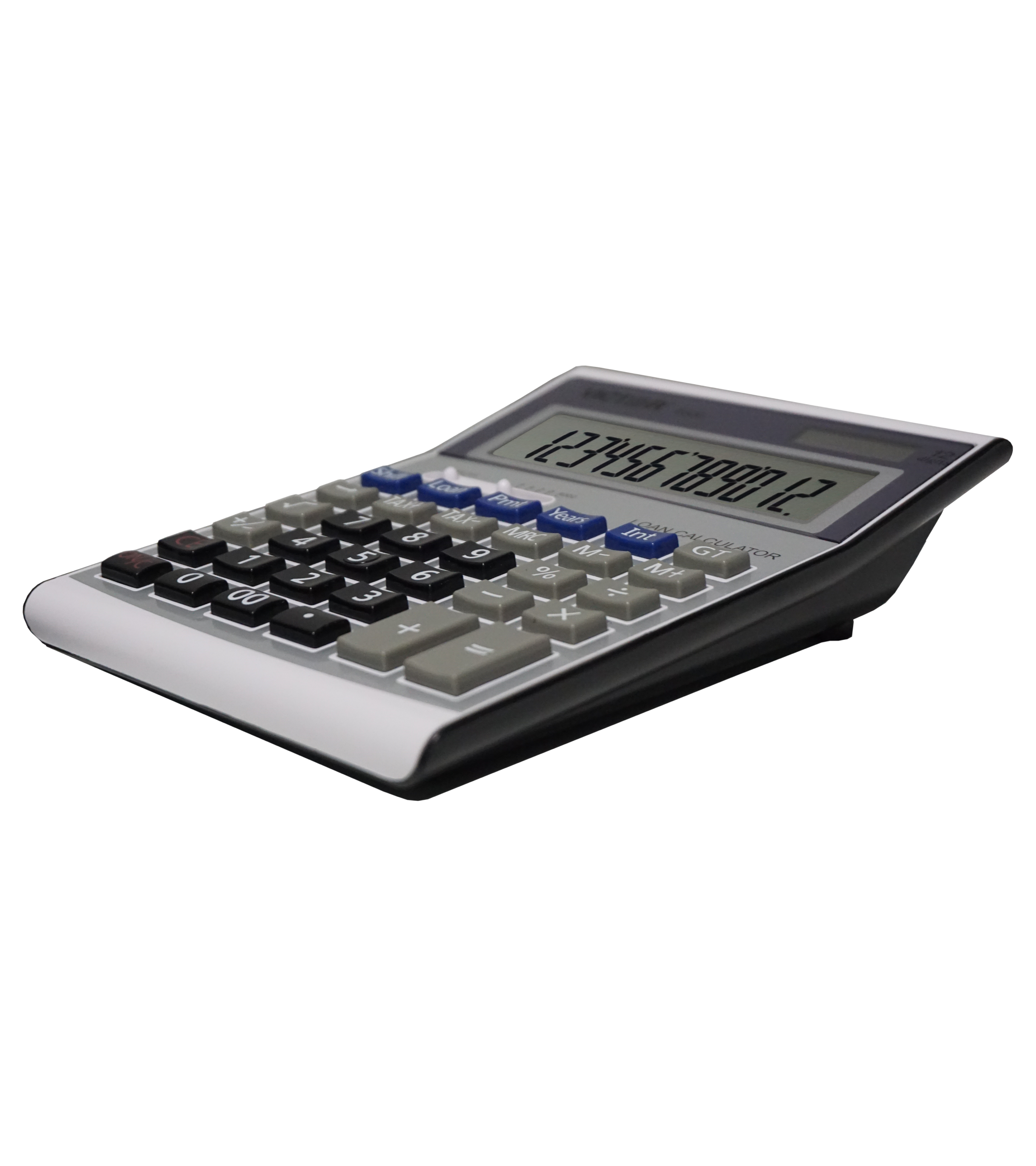 12 Digit Executive Financial Desktop Calculator with Loan Wizard
