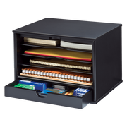 Desktop Organizer, Silver