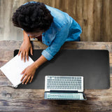 Grounding Desk Pad, Large, Black