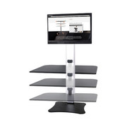 High Rise™ Single Monitor Electric Sit Stand Desk Converter