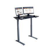  3’ Wide Compact Electric Standing Desk, White