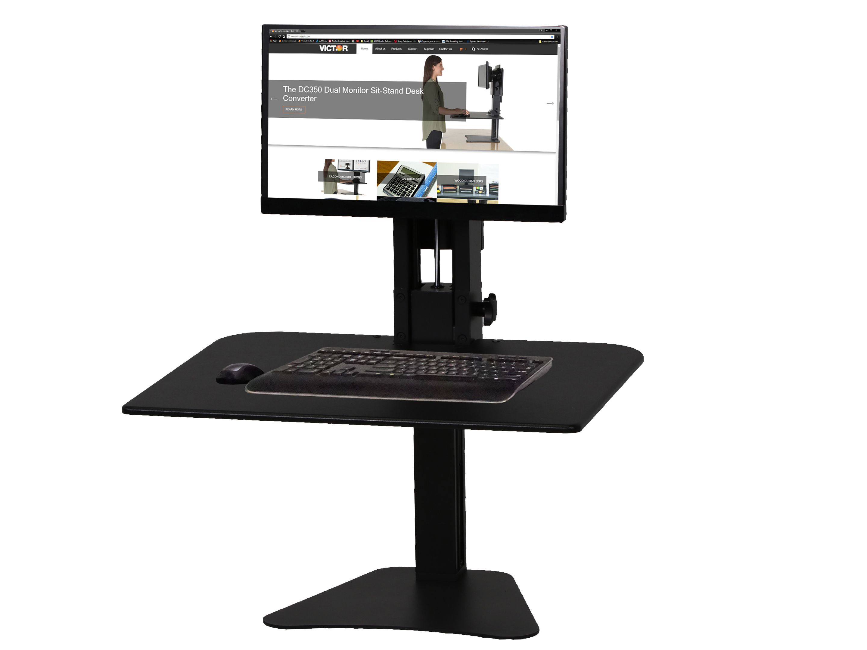 High Rise™ Sit-Stand Desk Converter