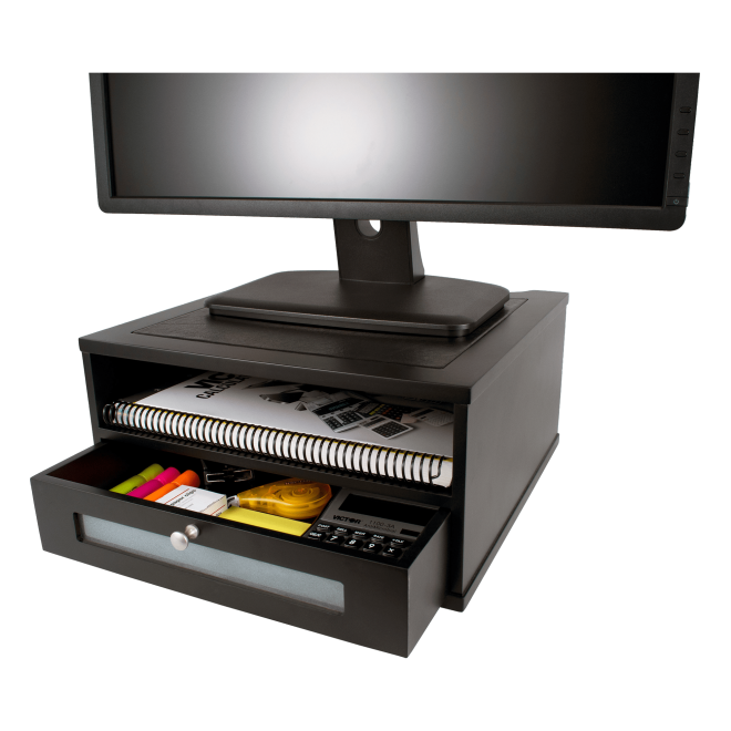 Monitor Riser, Natural Wood Grain