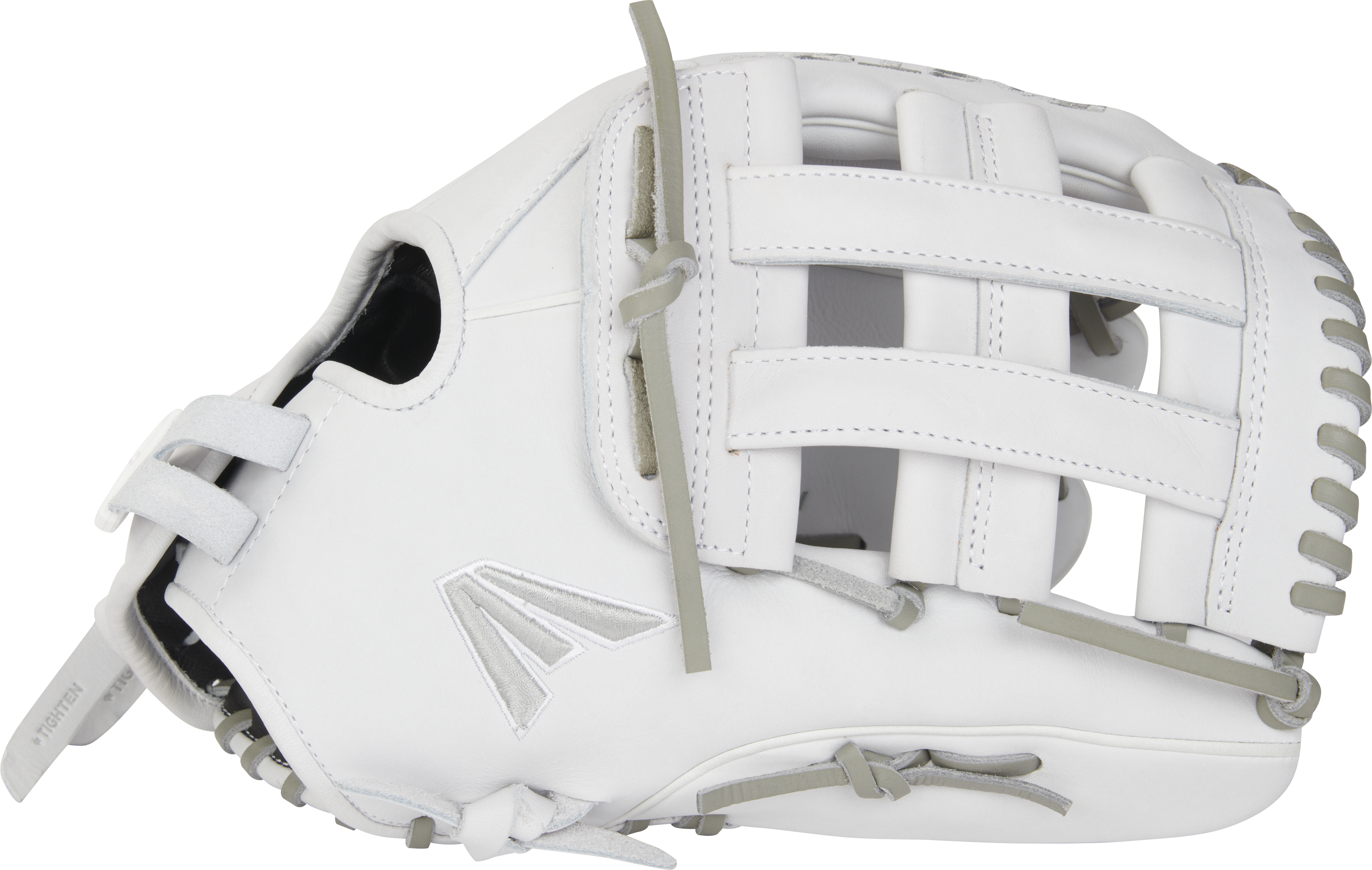 Easton Pro Collection Series 13-Inch Softball Glove - Right Hand Thrower - White/Gray