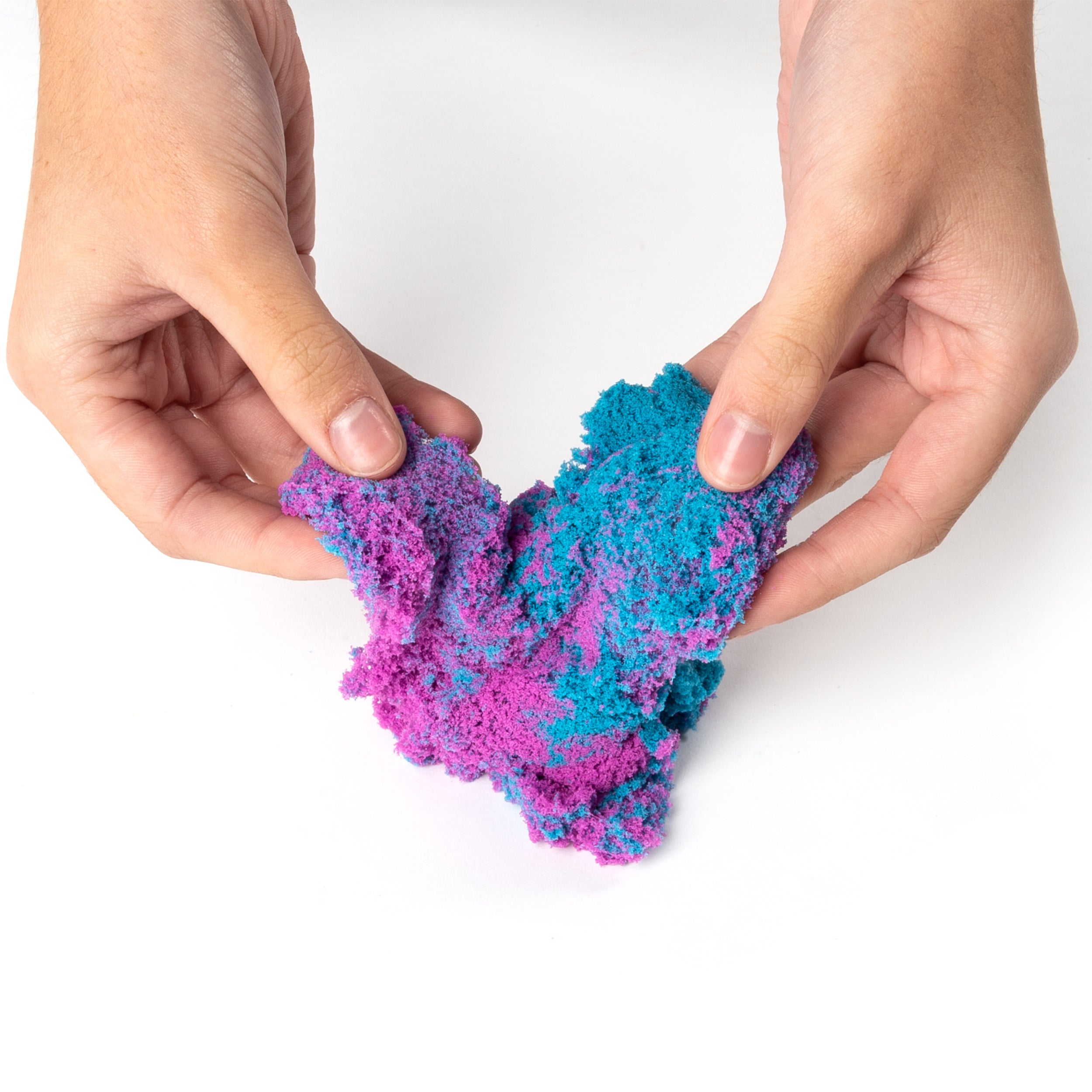 Kinetic Sand, 3 x 8oz Boxes of Moldable Sensory Play Sand Neon Blue, Pink and Green