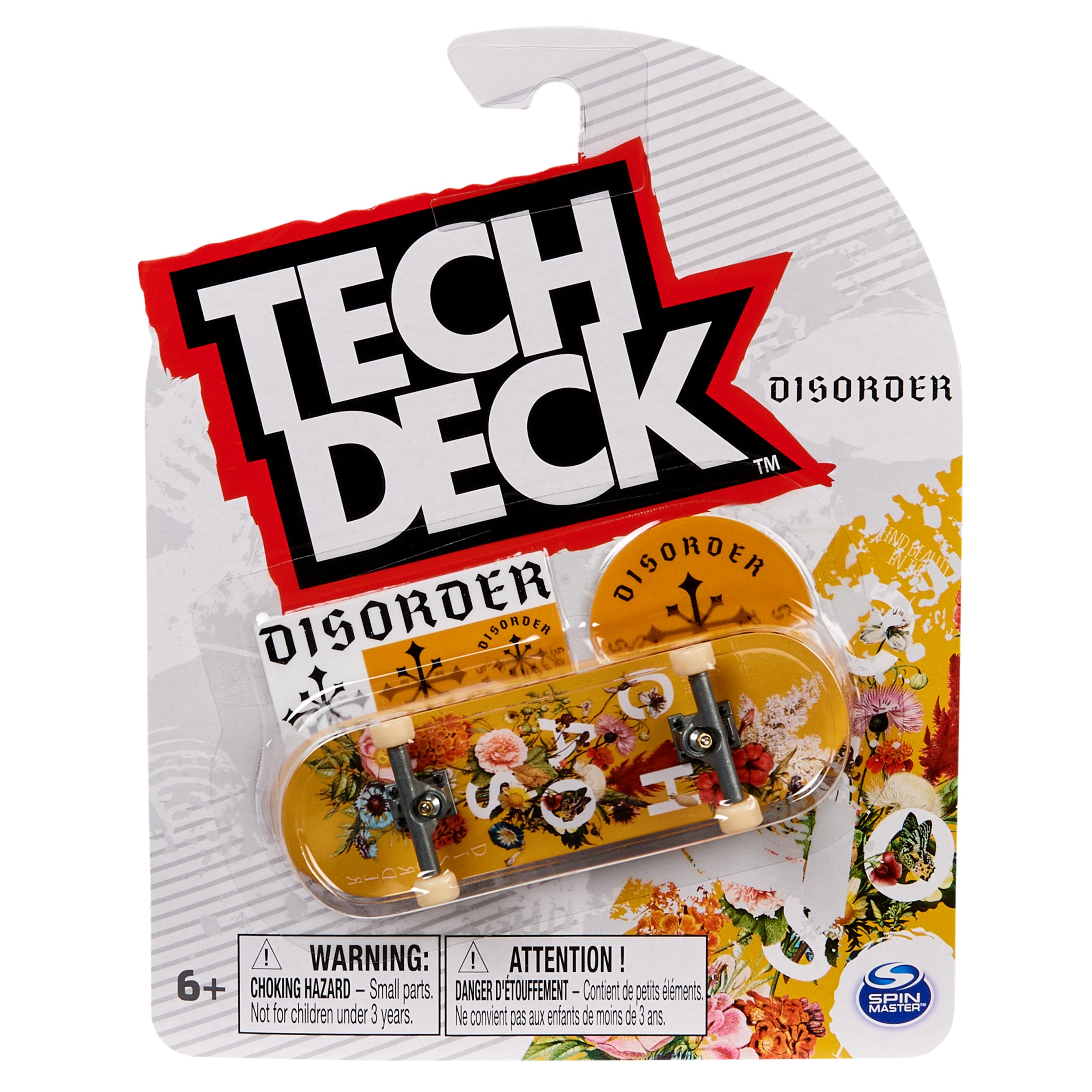 Tech Deck, 96mm Fingerboard Mini Skateboard with Authentic Designs, For Ages 6 and Up Styles May Vary