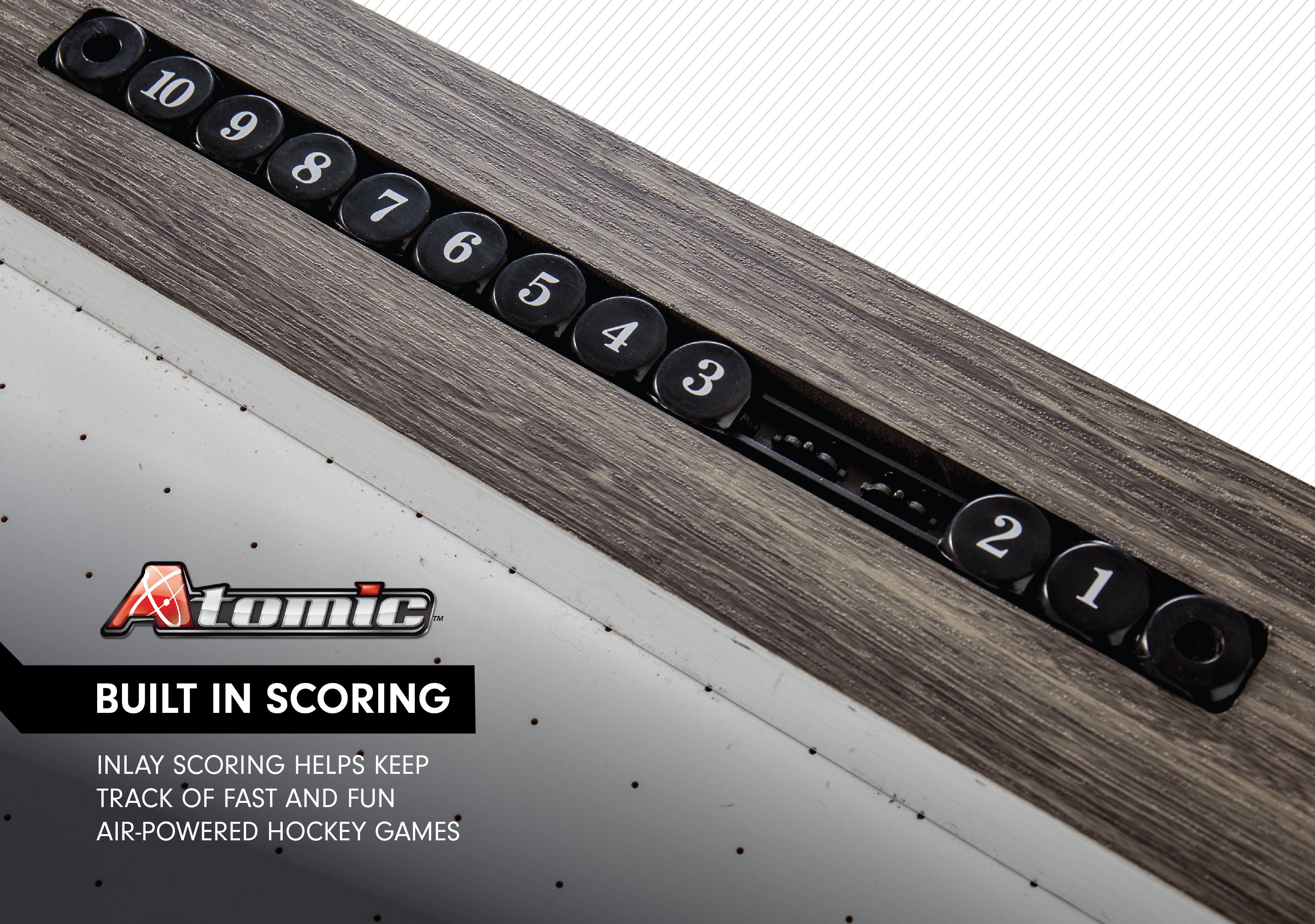 Atomic Northport 3-in-1 Air Hockey Dining Table