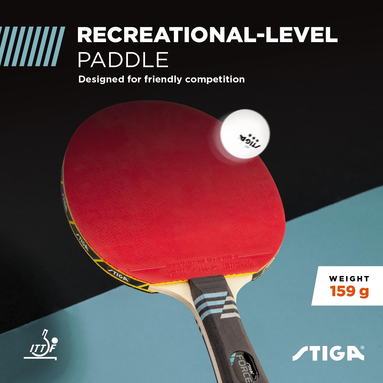 STIGA Force Racket for Table Tennis