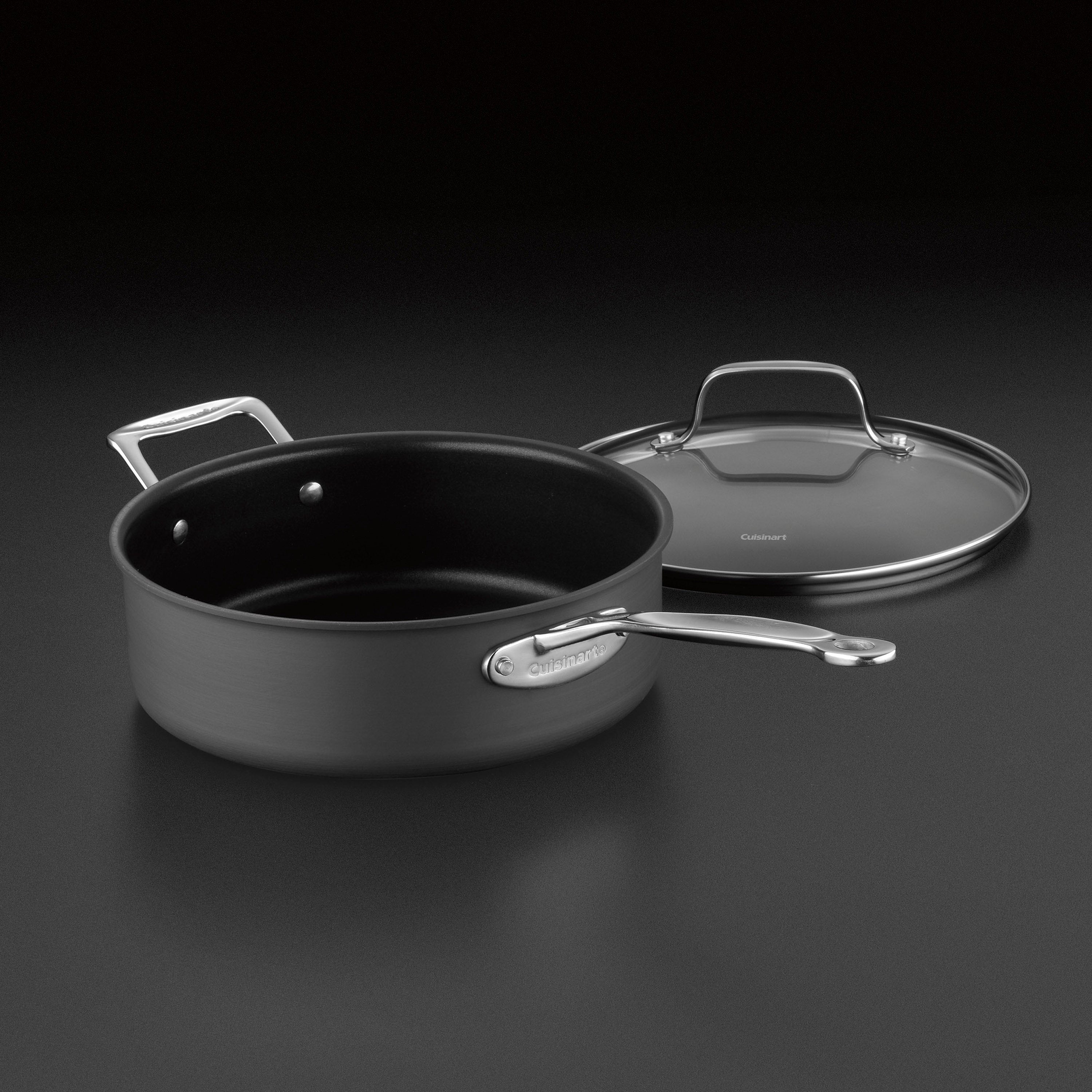 Chef's Classic™ Nonstick Hard Anodized 3.5 Quart Sauté Pan