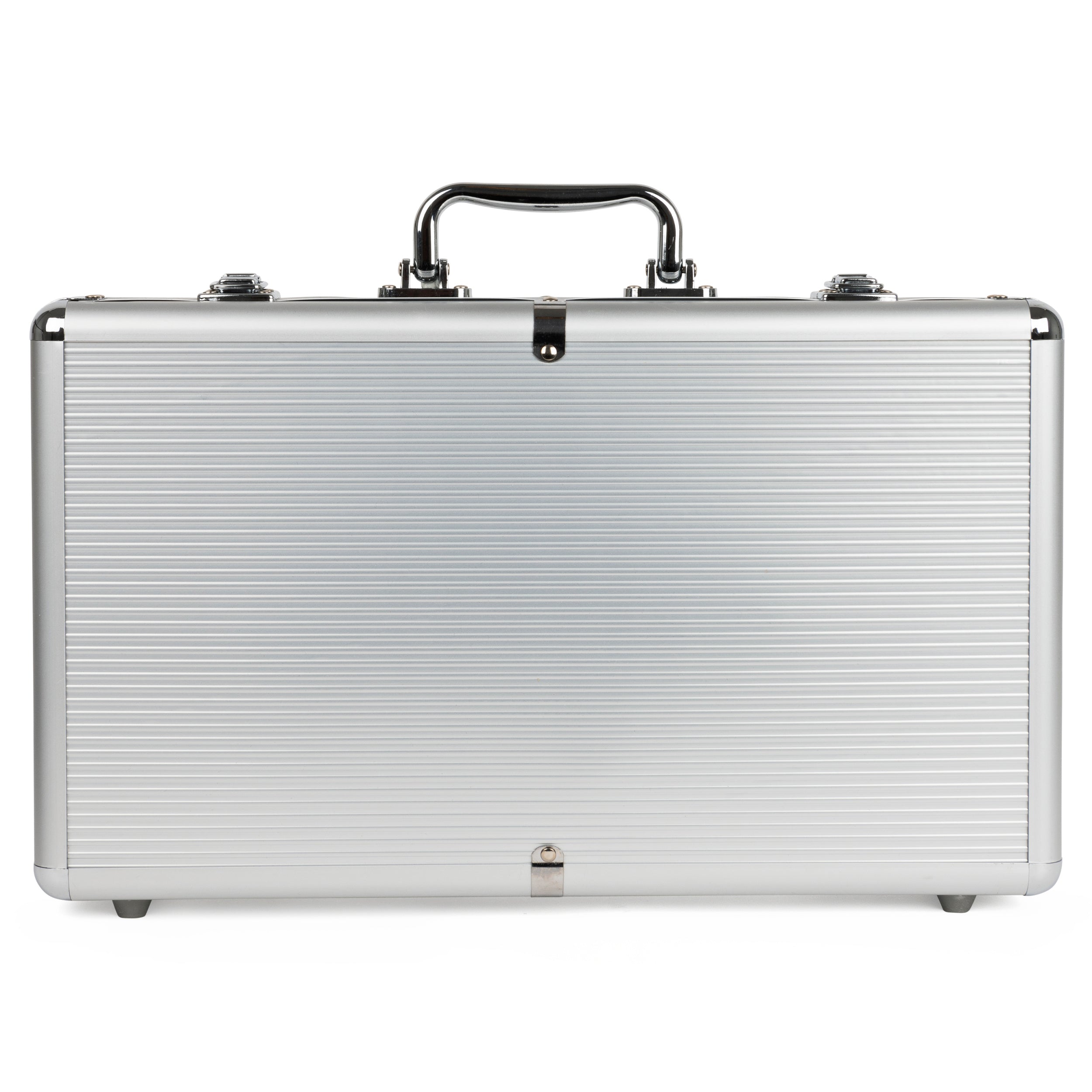 Professional Texas Hold ‘Em Poker Set, Classic Game with 200 Dual-Toned Chips and Cards in an Aluminum Case