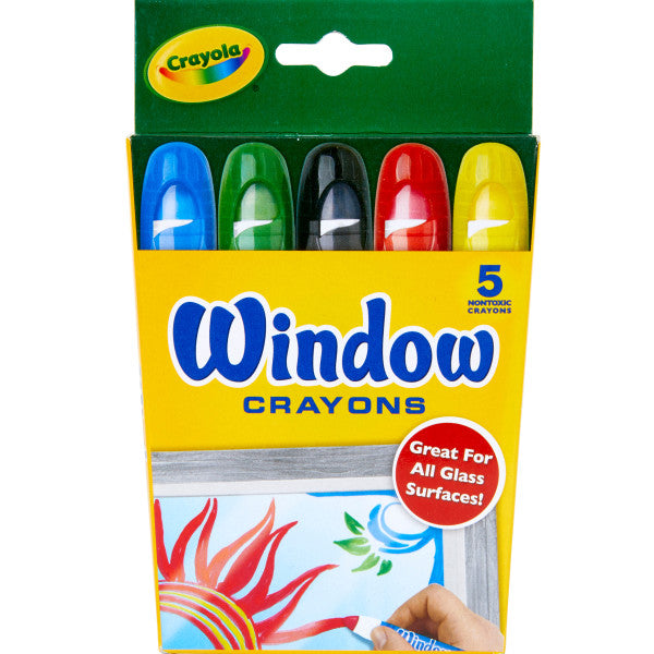 Window Crayons, 5ct
