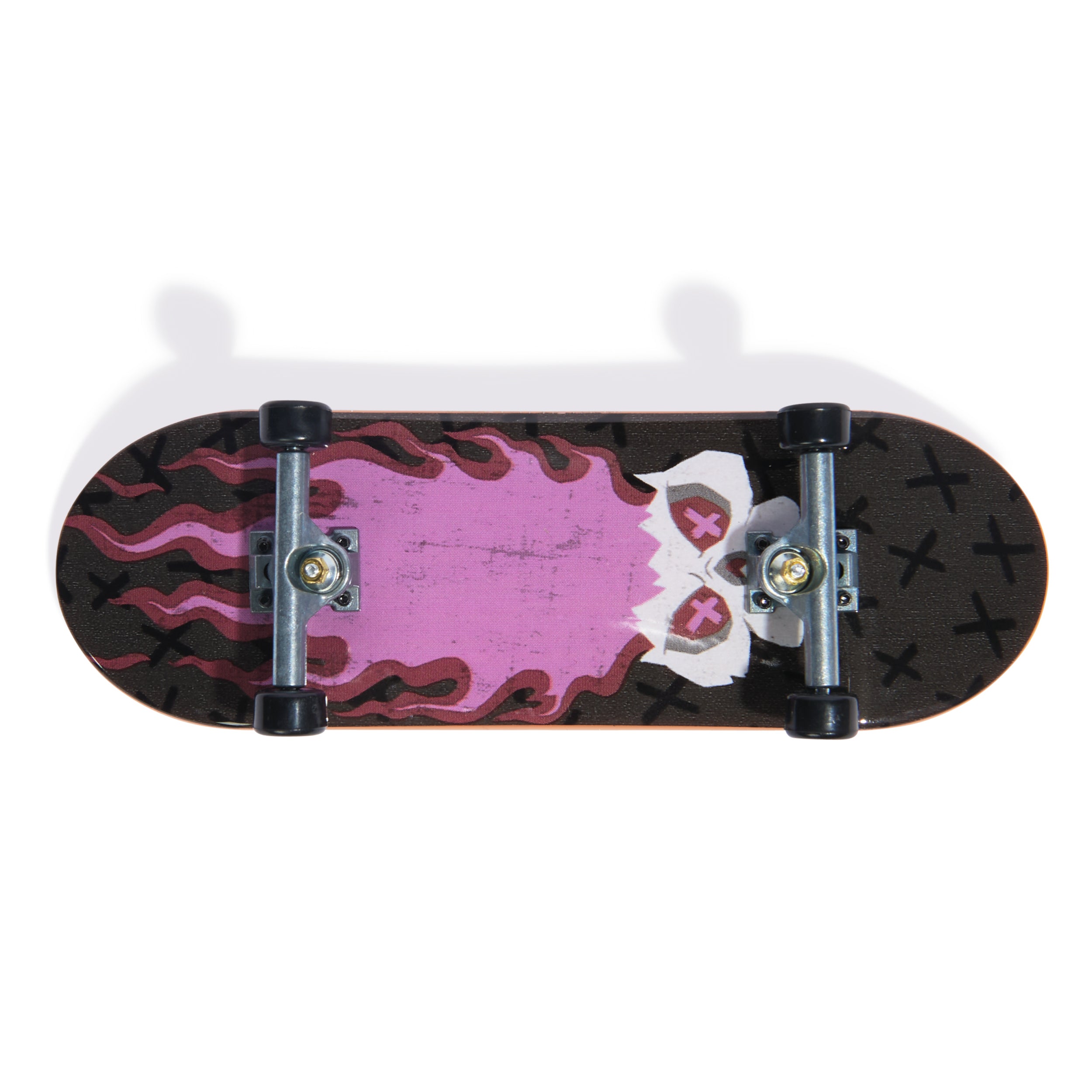 Tech Deck Sk8 Crew, Exclusive Fingerboard with Assistive Figure, Collectible and Customizable Mini Skateboards, Kids Toys for Ages 5 and up Styles May Vary