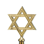 32 8-3/4 IN BRASS STAR OF DAVID