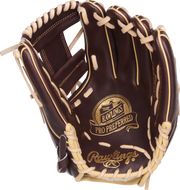 Rawlings Pro Preferred Series 11.75-Inch Baseball Glove - Right Hand Thrower - Mocha