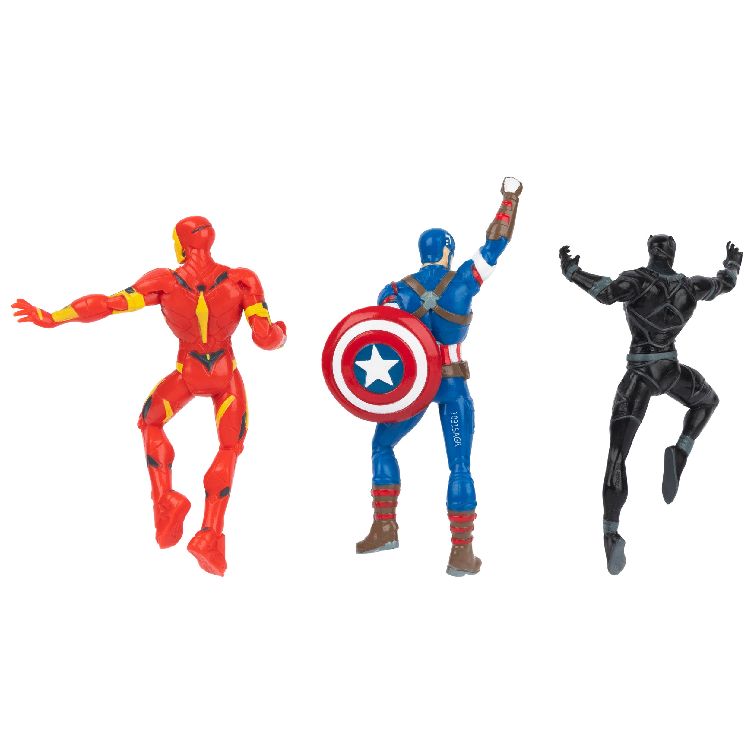 SwimWays Marvel Avengers Dive Characters - Captain America, Black Panther, and Iron Man
