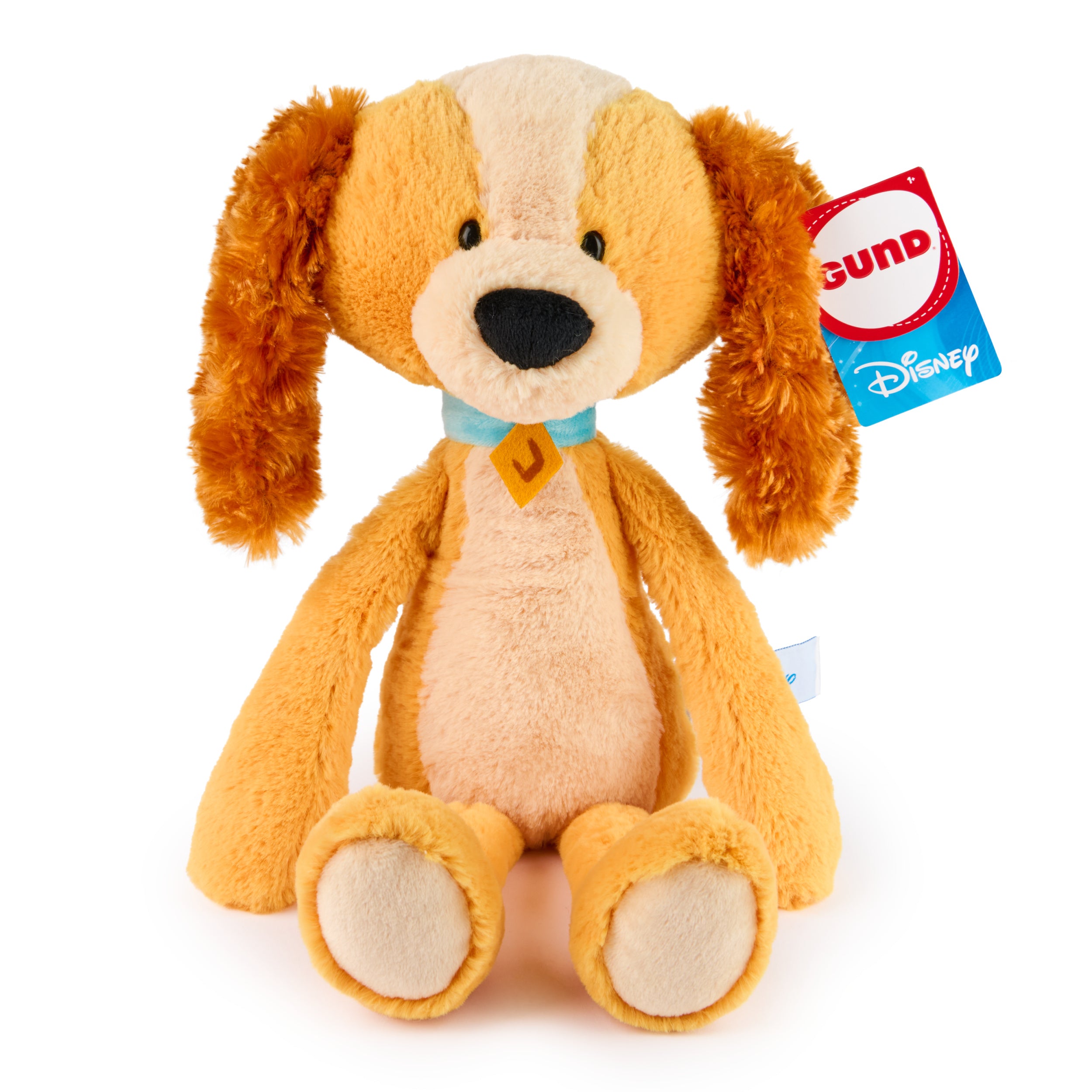 GUND Disney Official Lady Toothpick Plush, Lady and the Tamp, Dog Stuffed Animal for Ages 1 and Up, Brown, 15”