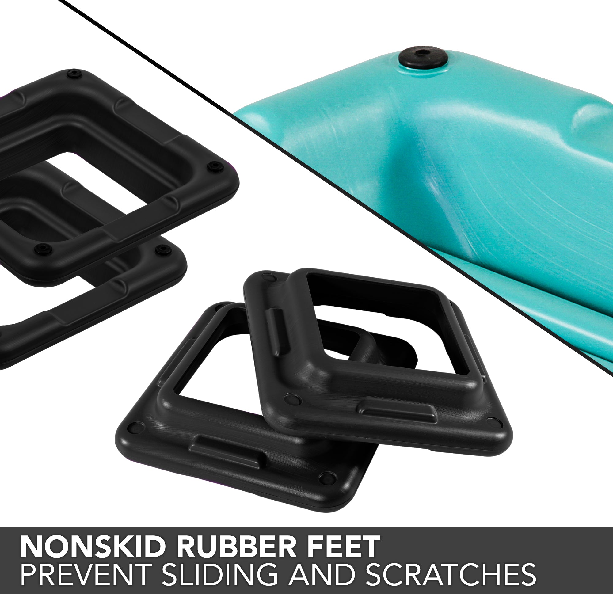 Original Health Club Step w/ (4) Original Risers - Teal