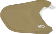 Rawlings Mach Adjust Lhb Matte Jaw Guard  - Vegas Gold