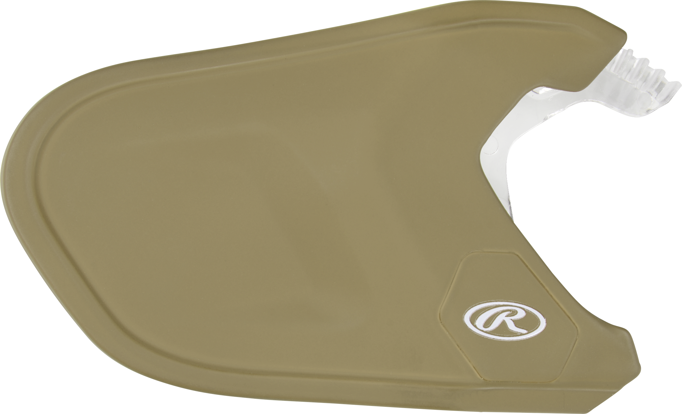 Rawlings Mach Adjust Lhb Matte Jaw Guard  - Vegas Gold