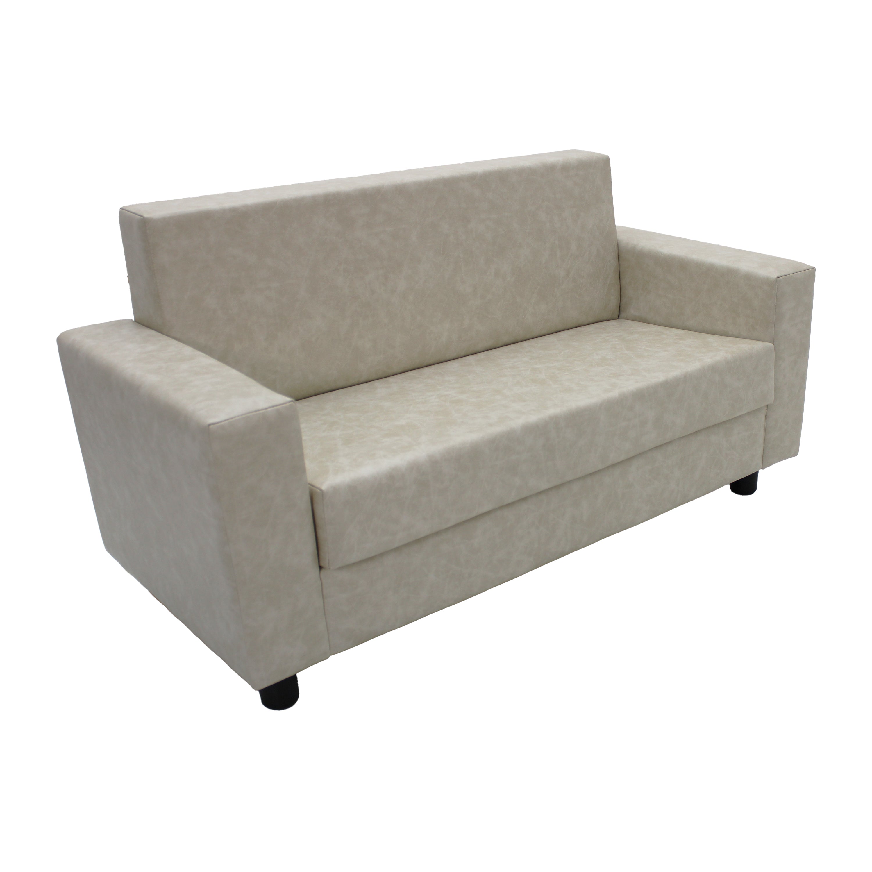 Rustic Inspired Playtime Classic Sofa - Almond