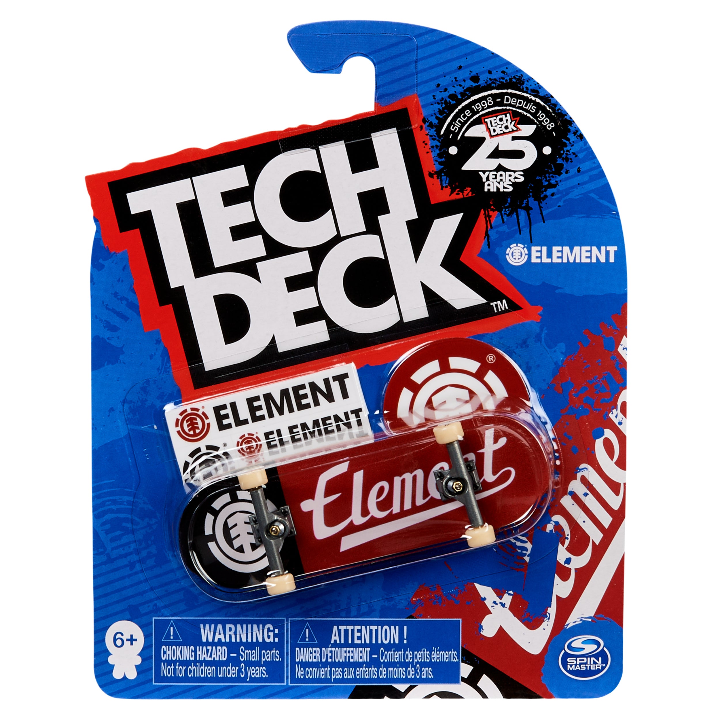 Tech Deck, 96mm Fingerboard Mini Skateboard with Authentic Designs, For Ages 6 and Up Styles May Vary