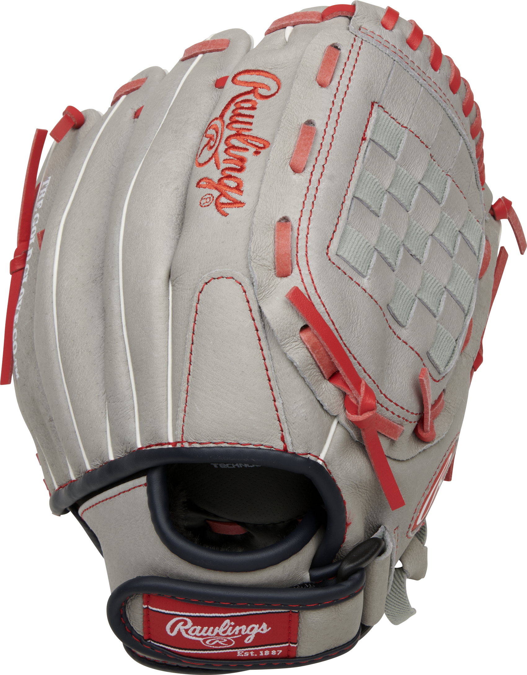 Rawlings Sure Catch Series Youth Mike Trout Signature 11-Inch Baseball Glove - Right Hand Thrower - Gray