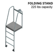 Volleyball Referee Stand - Adjustable - 225 Lb. Capacity