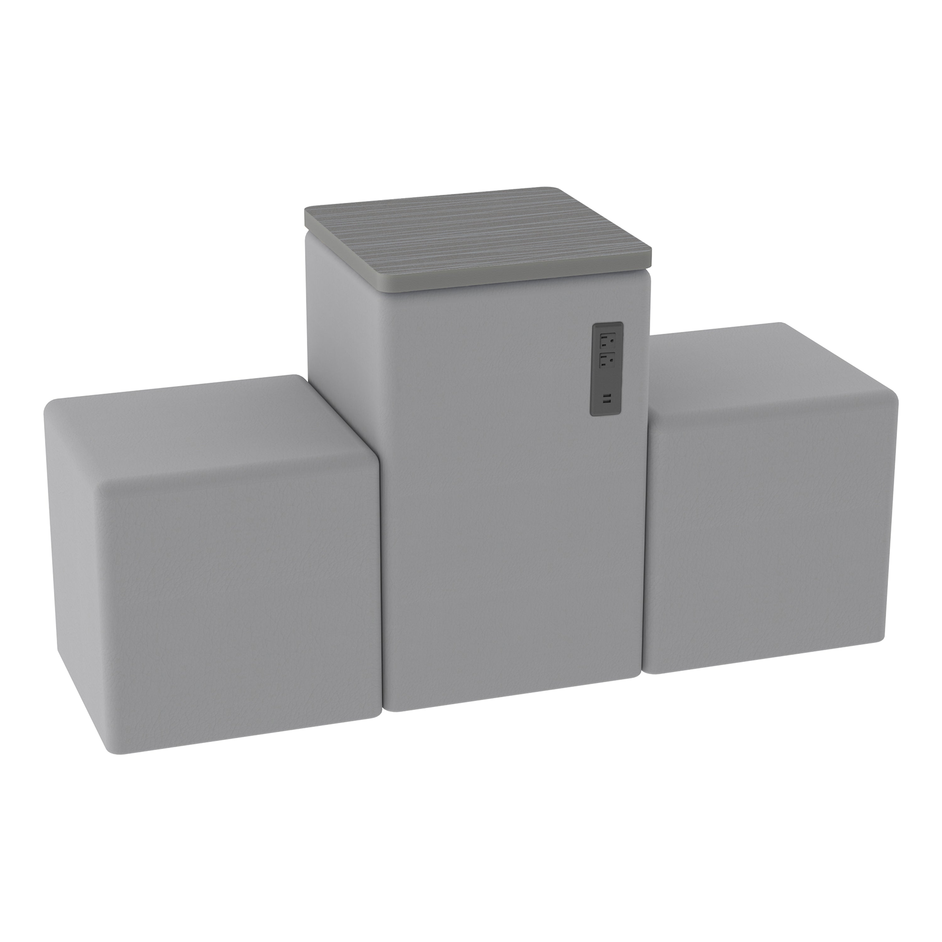 Pro Series Recharge Hub, 3-Piece Set - Gray/Cosmic Strandz
