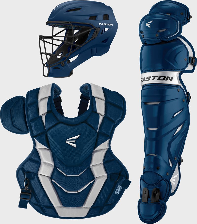 Easton Elite X Adult Catchers Box Set - Navy