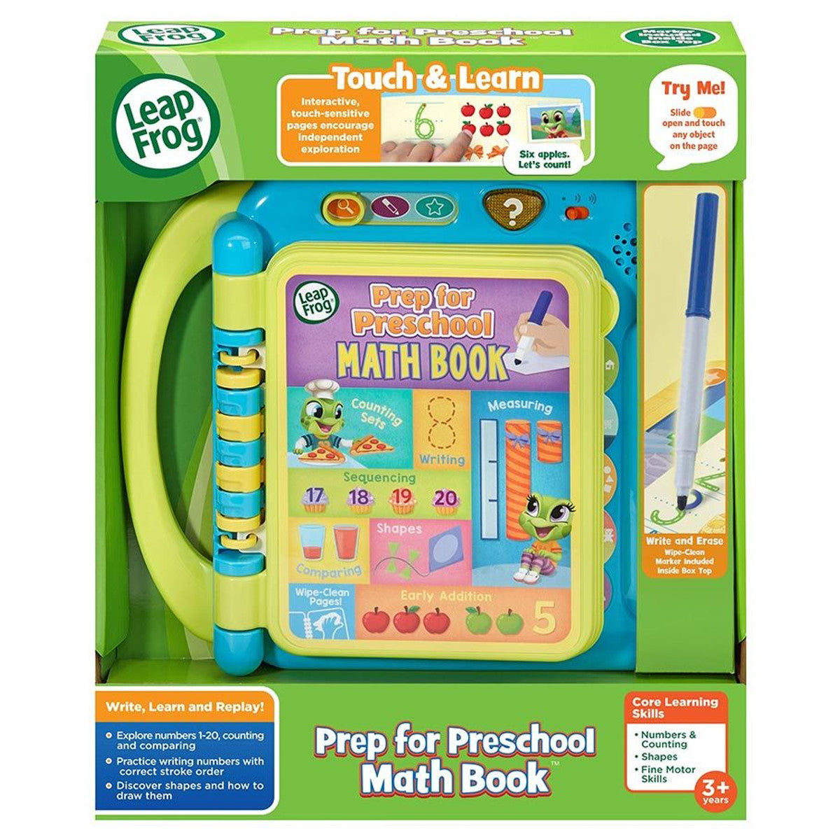 LeapFrog: Prep for Preschool Math Book (4)