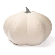 Jaxx Pumpkin Pouf - Luxurious Ottoman for Fall & Halloween Décor - Indoor/Outdoor Sunbrella Flax