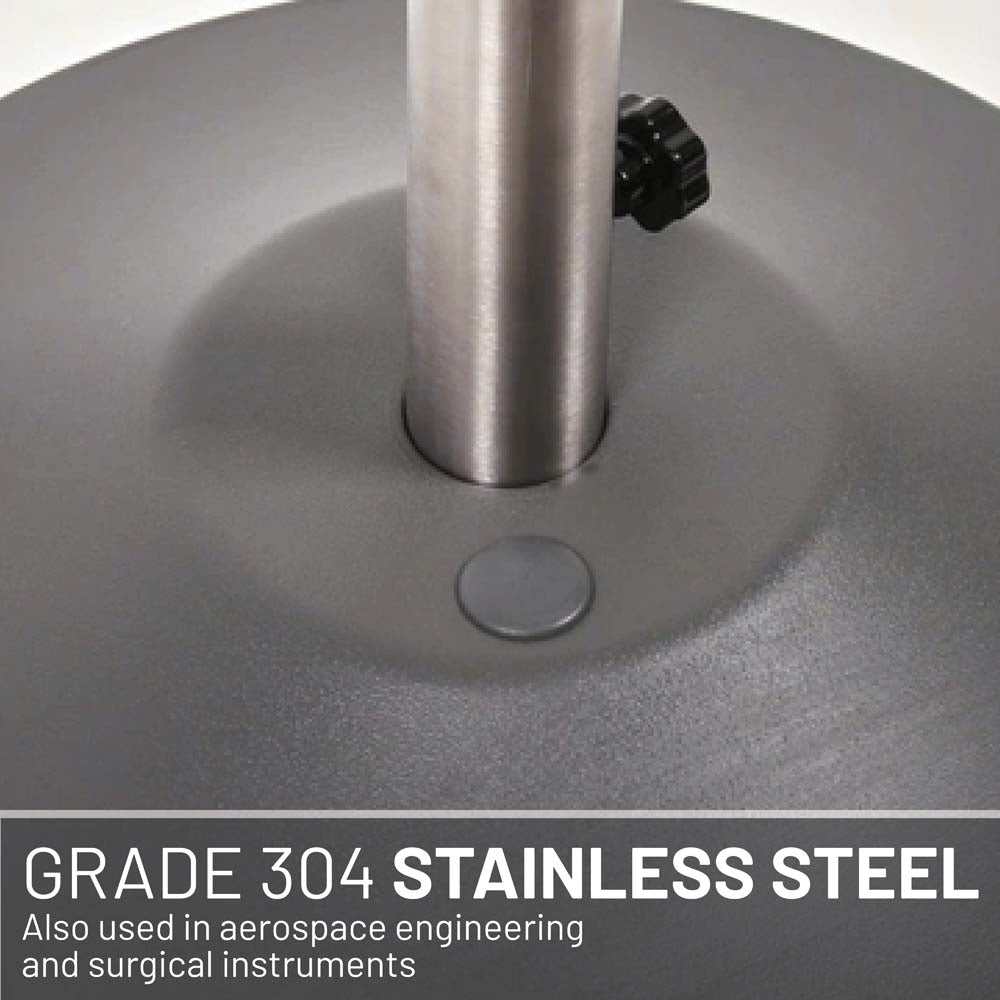 Fillable Free Standing Umbrella Base (Grey)