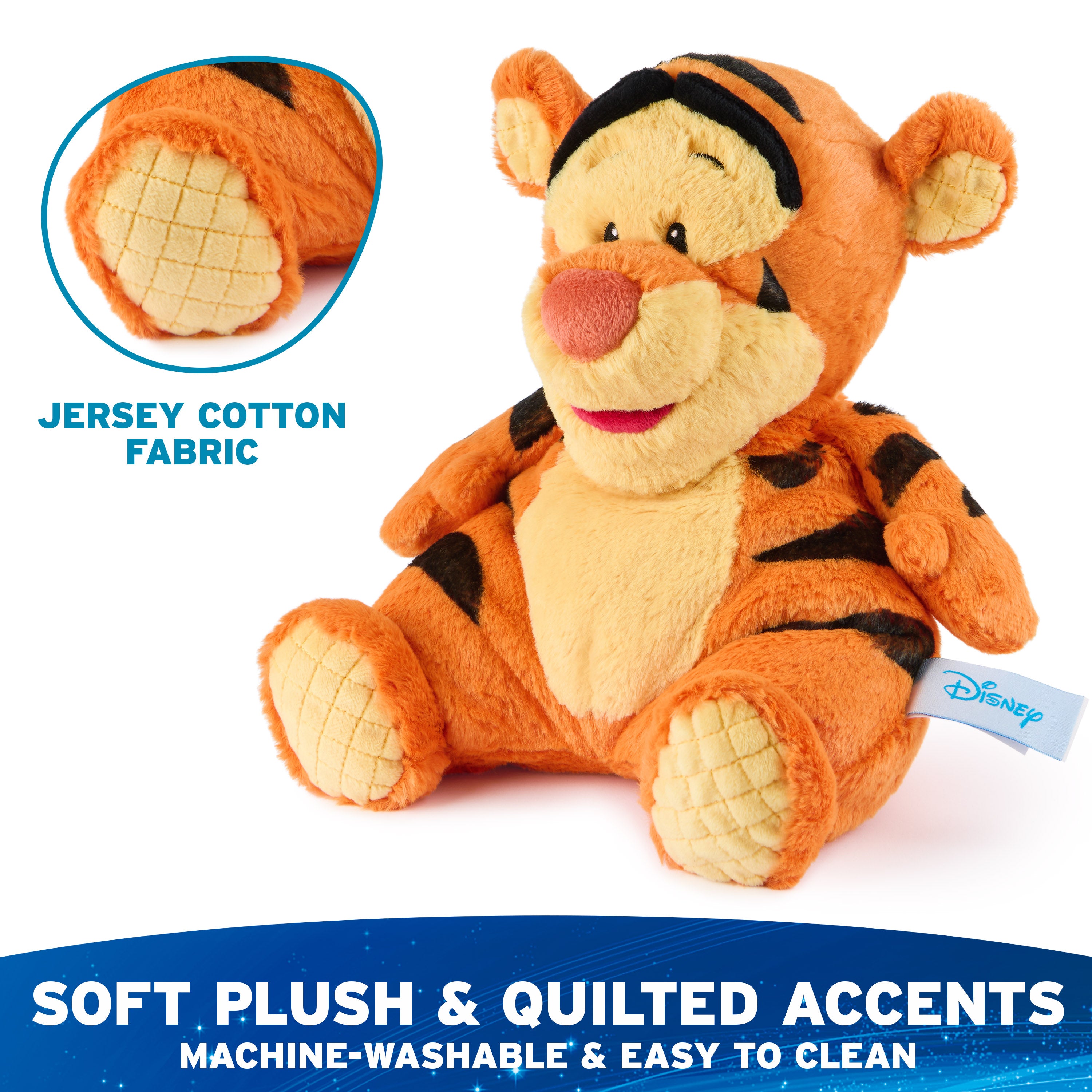 GUND Disney Official Tigger Oh So Snuggly Plush, Winnie the Pooh, Tigger Tiger Stuffed Animal for Ages 1 and Up, Orange, 12.5”