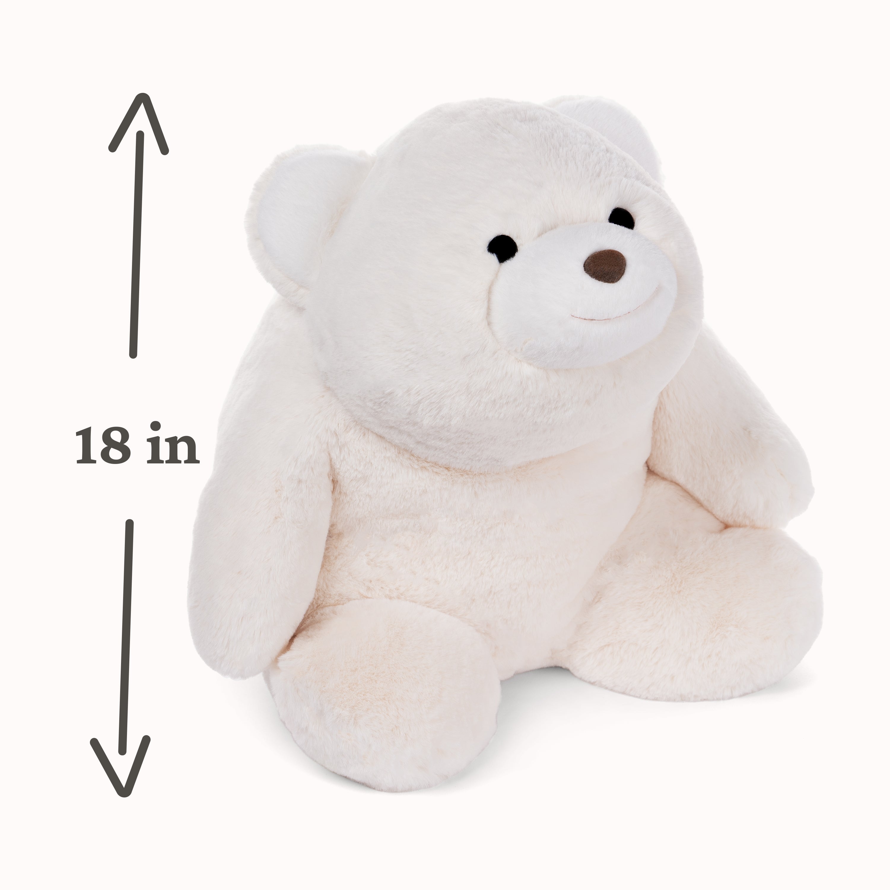 GUND Snuffles Teddy Bear Stuffed Animal Plush Polar Bear Extra Large, White, 18"