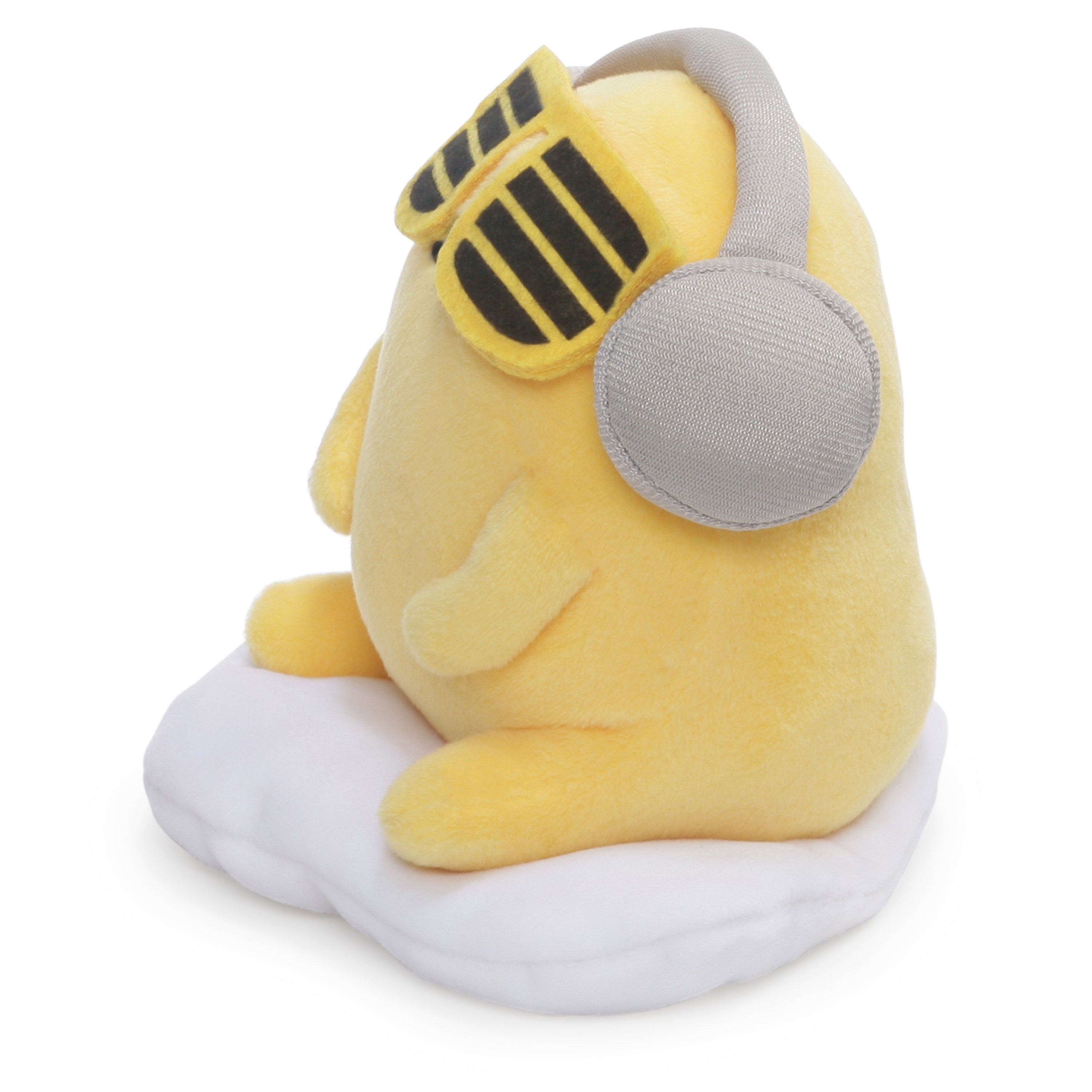 GUND Sanrio Gudetama The Lazy Egg Plush Toy, Gudetama with Sunglasses, Stuffed Animal for Ages 1 and Up, Yellow, 5”