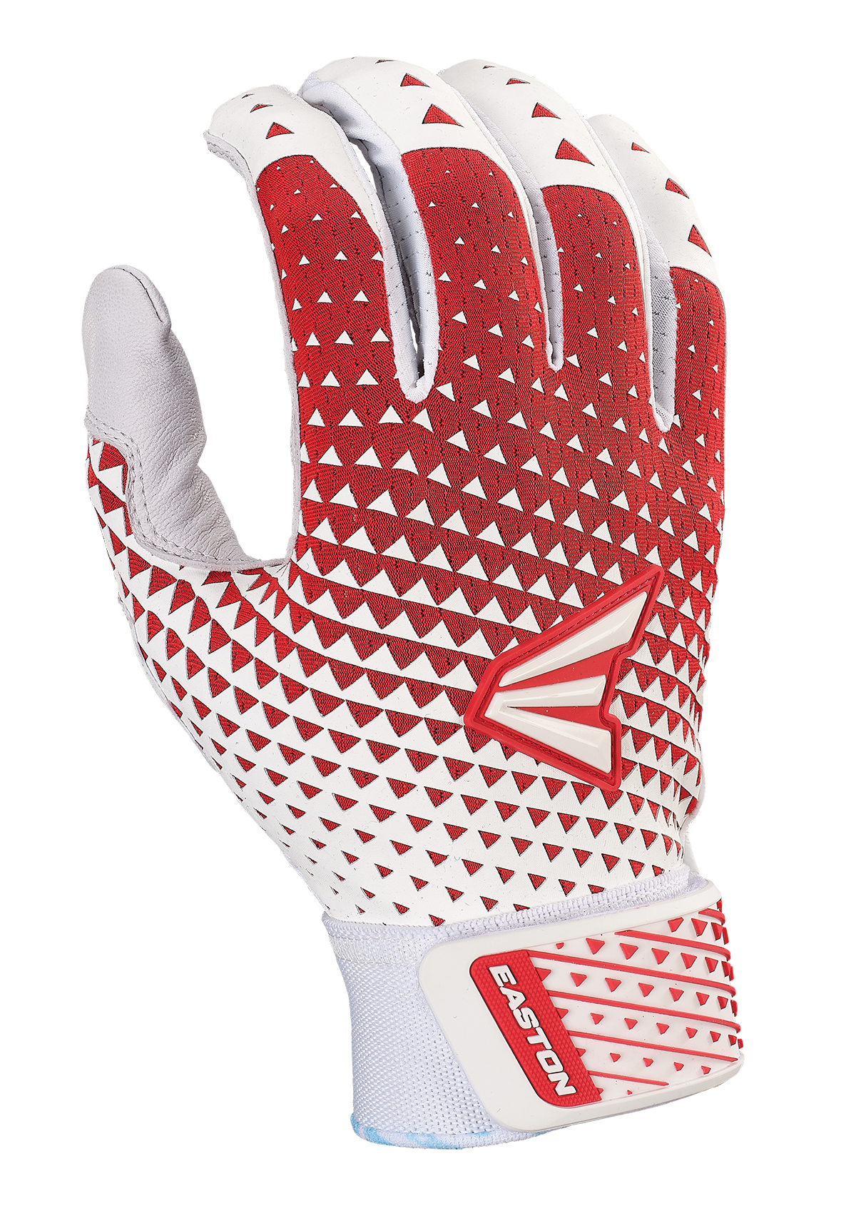 Easton Womens Ghost Nx Fastpitch Batting Gloves - Small - White/Red