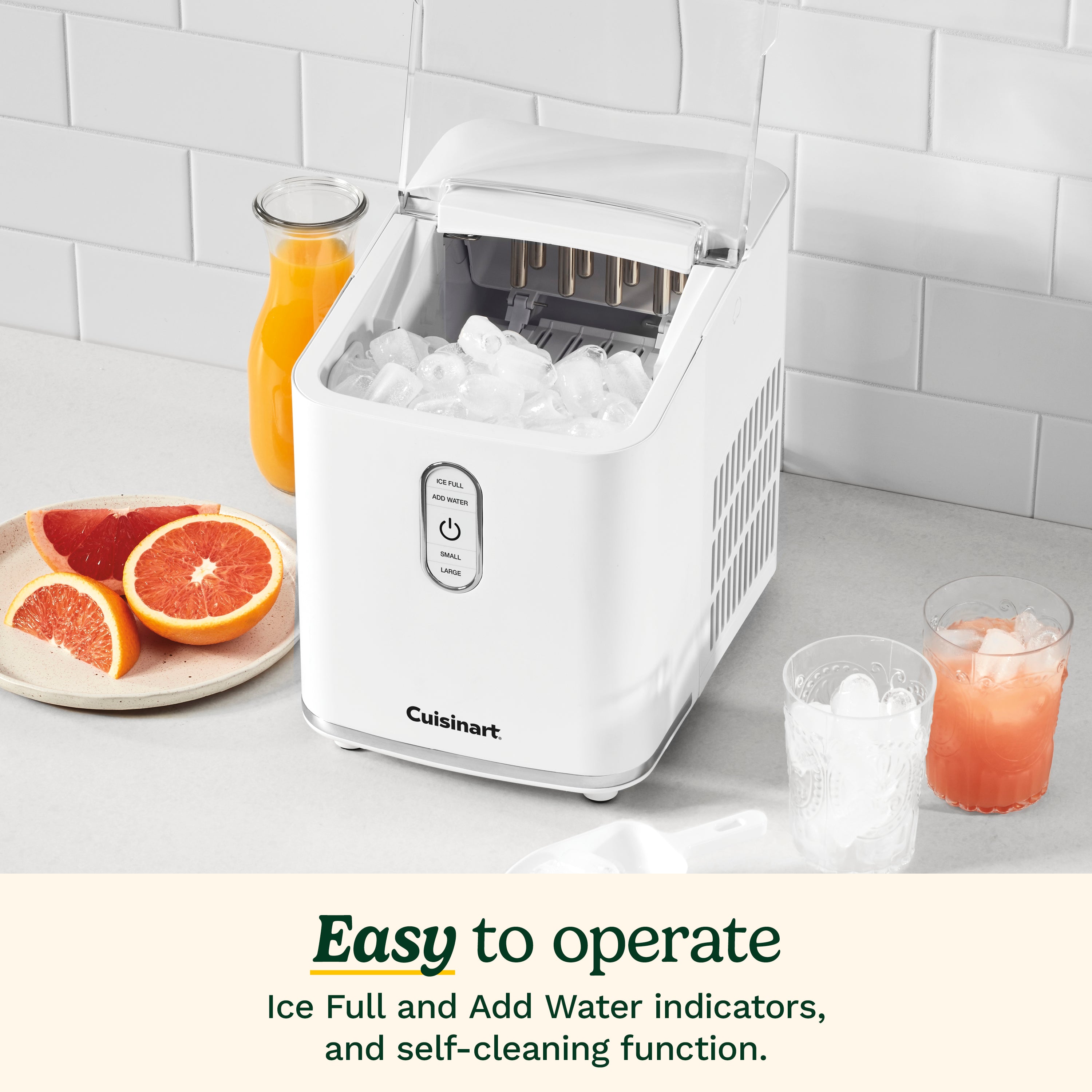 Compact Bullet Ice Cube Maker